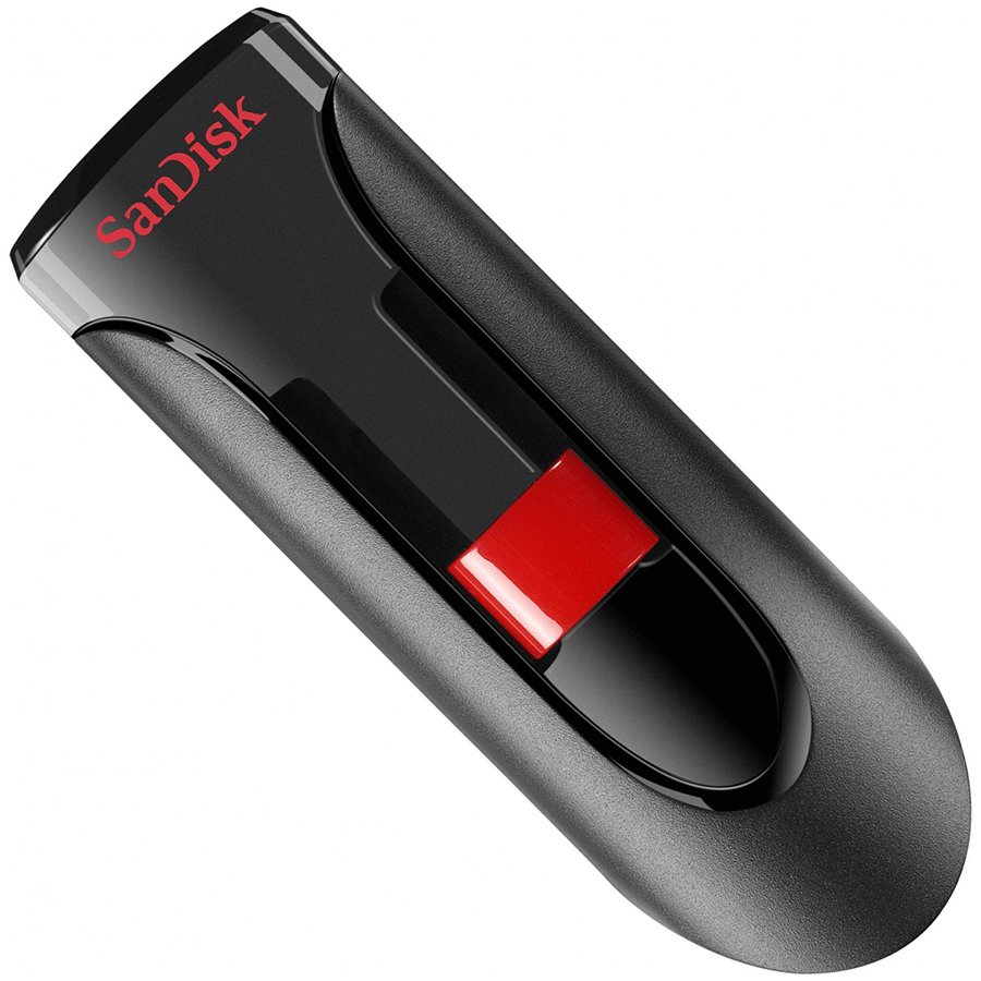 Внешний накопитель 16gb USB drive <USB 2.0> sandisk cruzer glide (sdcz60-016g-b35) (619659075569)