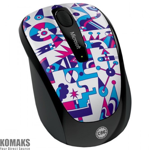 Revenue help Permission Mouse MICROSOFT Wireless Mobile Mouse 3500 Artist C86
