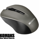 Mouse CANYON CNE-CMSW1 Wireless, Optical, 4 btn, USB, Graphite