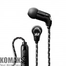 Headphones X-1 (Powered by H2O Audio) MM-IE1-BK Momentum In-Ear Ultra Light Sweat Proof  (Black)