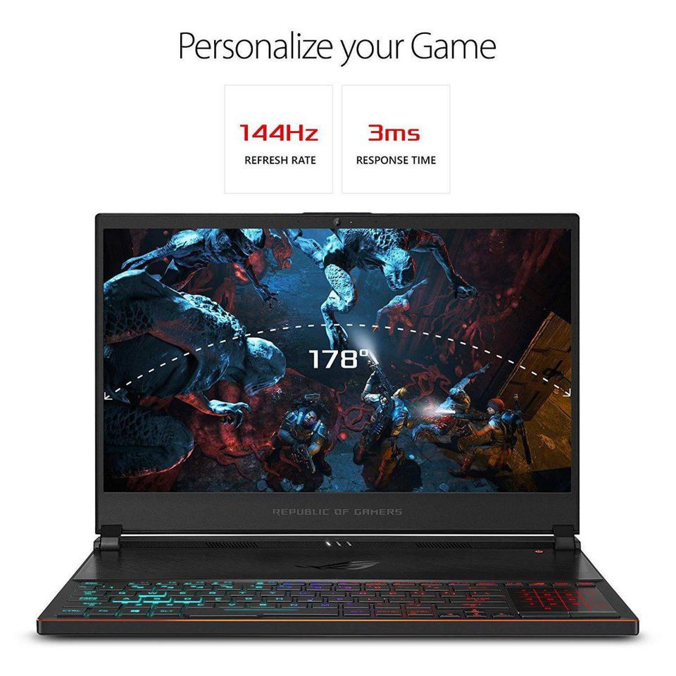 Laptop Asus Rog Zephyrus Gx531gs 15 6 1920x1080 I7 8750h 16gb Gtx 1070 8gb 512gb Ssd Windows 10 Home Gx531gs Ah79