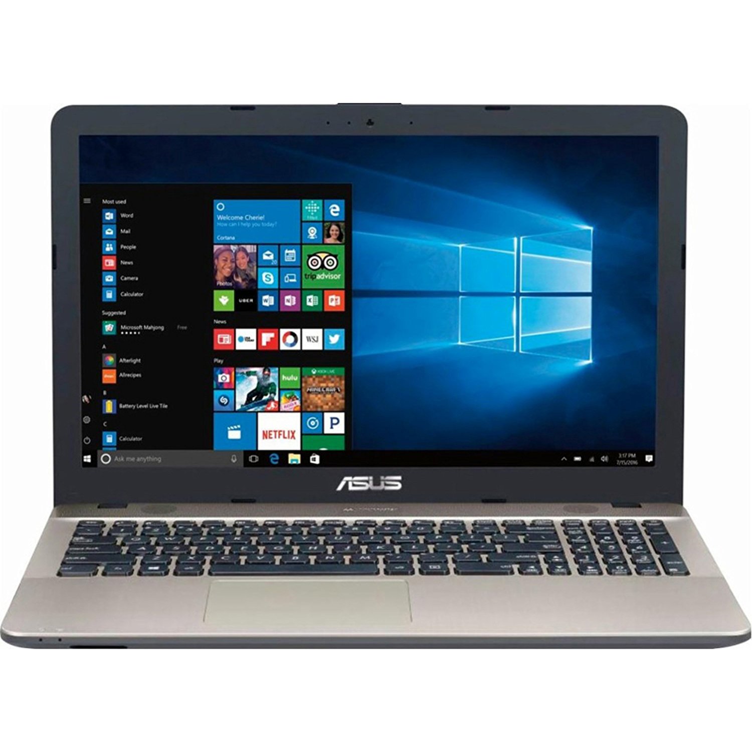 Laptop Asus X541na 156” N3350 4gb 500gb Odd Windows 10 X541na Go128t