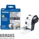 Consumable for printers BROTHER DK-11221 Square Paper Labels