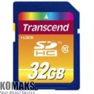 Memory card TRANSCEND SDHC (Class 10) 32 768 MB