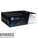Consumable for printers HP 305A CYM Tri-Pack Toner Cartridge