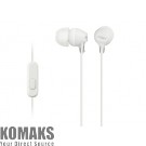 Headset SONY Headset MDR-EX15AP white