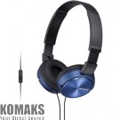 Headset SONY Headset MDR-ZX310AP blue