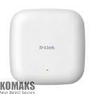 Мрежово устройство D-Link Wireless AC1200 Wave2 Dual Band Indoor PoE Access Point