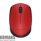 Mouse LOGITECH M171 wireless red
