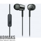 Слушалки Sony Headset MDR-EX155AP, black
