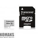Memory card TRANSCEND 128GB UHS-I U3A1 microSD with Adapter