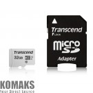 Memory card TRANSCEND 32GB UHS-I U1 microSD with Adapter