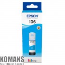 Consumable for printers EPSON 106 EcoTank Cyan ink bottle