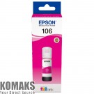 Consumable for printers EPSON 106 EcoTank Magenta ink bottle