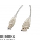 Cable LANBERG USB-A (M) -> USB-B (M) 2.0 cable 5m