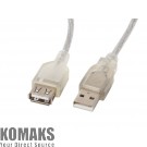 Cable LANBERG extension cable USB 2.0 AM-AF