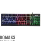 Keyboard FURY Gaming kayboard, Hurricane TKL, rainbow backlight, US layout
