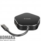 Network drive D-LINK 5-in-1 USB-C Hub with HDMI/Ethernet and Power Delivery