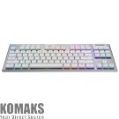 Accessories for gamers LOGITECH G915 TKL Tenkeyless LIGHTSPEED Wireless RGB Mechanical Gaming Keyboard - GL Tactile - WHITE - US INTL - 2.4GHZ/BT - N/A - INTNL - TACTILE SWITCH