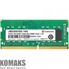 Memory for laptop TRANSCEND 16GB JM DDR4 3200Mhz SO-DIMM 1Rx8 2Gx8 CL22 1.2V