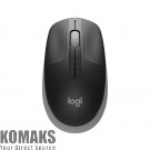 Mouse LOGITECH M190 Full-size wireless mouse - MID GREY
