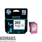 Consumable for printers HP 305 Tri-color Original Ink Cartridge