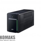 Непрекъсваемо токово захранване APC Back-UPS 2200VA, 230V, AVR, Schuko Sockets