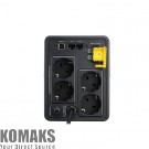 Непрекъсваемо токово захранване APC Back-UPS 950VA, 230V, AVR, Schuko Sockets