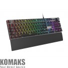 Keyboard GENESIS Mechanical Gaming Keyboard Thor 401 RGB Backlight Brown Switch US Layout Software