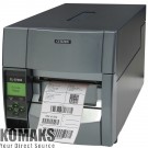 Label printer Citizen Label Industrial printer CL-S700IIDT Direct Print, Speed 200mm/s, Print Width 4" (104mm)/Media Width min-max (12.5-118mm)/Roll Size max 200mm, Core Size(25-75mm), Resol.203dpi/Interf.USB/RS-232+Opt.card LinkServer/Plug (EU) Grey + La