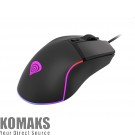 Mouse GENESIS Gaming Mouse Krypton 220 RGB 6400 DPI With Software Black