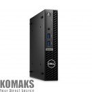 Desktop PC Dell OptiPlex 7010 MFF, Intel Core i3-13100T (12M Cache, up to 4.2 GHz), 8GB (1x8GB) DDR4, 256GB SSD PCIe M.2, Integrated Graphics, Wi-Fi 6E, Keyboard&Mouse, Win 11 Pro, 3Y PS