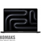 Laptop Apple MacBook Pro 16" SPACE BLACK/M3 PRO 12C/18C GPU/36G/1TB-ZEE