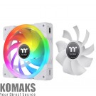 Cooler Thermaltake SWAFAN EX12 RGB PC Cooling Fan TT Premium Edition 3 Pack White