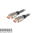 Кабел Lanberg HDMI M/M V2.1 8K 60Hz cable 0.5m, black