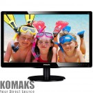Monitor PHILIPS 200V4QSBR 19.5", 1920x1080, 8 ms, Black