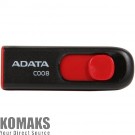 USB flash memory ADATA 16 GB, USB 2.0, 480 Mbps, Black