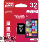 Memory card GOODRAM 32GB MICRO CARD
