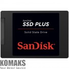 Hard drive SANDISK PLUS 2.5", 240 GB, SATA III-600