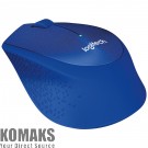 Mouse LOGITECH M330 SILENT PLUS wireless optical blue