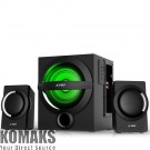Loudspeakers F&D A140X 2.1 Channel, 12Wx2+13W, Bluetooth, black