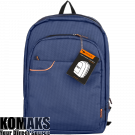 Carrying Case CANYON Sleek backpack, 15.6", Laptop, Blue