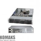 Server case Supermicro server chassis Rackmount 2U w/ 500W Redundant 80 Plus Platinum Level Certified Power Supply w/ PMBus