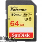 Memory card SANDISK 64 GB, SDXC