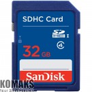 Memory card SANDISK 32 GB, Secure Digital High Capacity