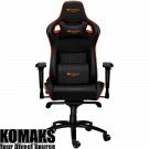 Геймърски стол CANYON gaming chair Corax GС-5 Black Orange