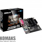 Motherboard ASROCK Main Board Desktop (J3355 2.5GHz, DDR3 SO DIMM, 1xPCI 2.0x1,HDMI,VGA, 8ch, GLan,...