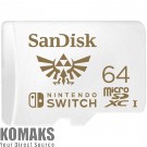 Memory card SANDISK 64 GB, Micro SDXC
