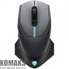 Геймърска мишка Alienware 610M Wired / Wireless Gaming Mouse - AW610M (Dark Side of the Moon)