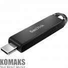 USB flash memory SANDISK 256 GB, USB 3.1 Gen 1, 5 Gbps, Black